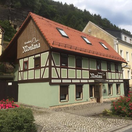 Ferienwohnung Ferienhaus Montana Bad Schandau Exterior foto