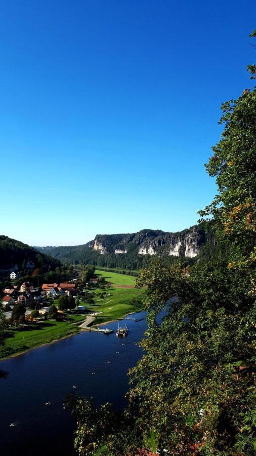 Ferienwohnung Ferienhaus Montana Bad Schandau Exterior foto