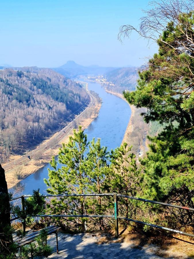 Ferienwohnung Ferienhaus Montana Bad Schandau Exterior foto