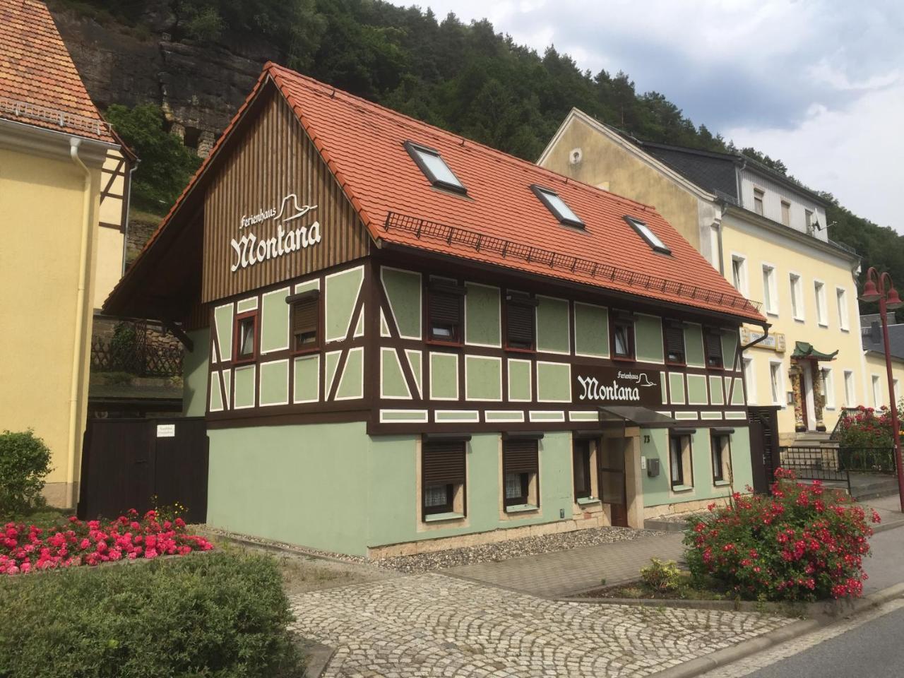 Ferienwohnung Ferienhaus Montana Bad Schandau Exterior foto